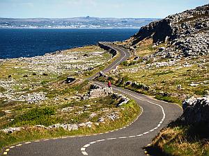 Burren coast road